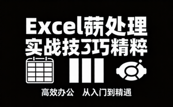 【Excel教程】《Excel数据处理与分析实战技巧精粹》视频教程