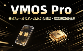 【安卓】VMOS Pro「安卓Rom虚拟机」v3_0_7 会员版（双系统，双倍快乐）