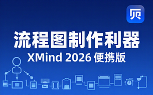 XMind 2026便携版流程图制作利器