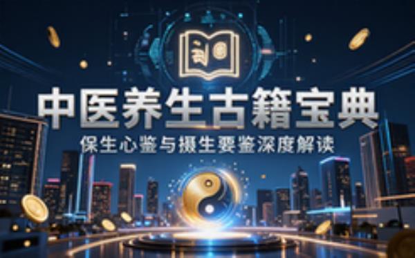 中医养生古籍合集 保生心鉴与摄生要鉴养生典籍解读