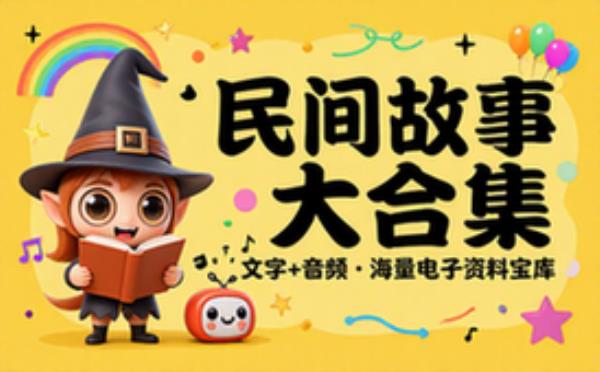 几千个民间故事大合集 文字版_音频 电子书籍读物电子版资料大全