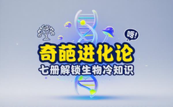 奇葩进化论科普套装，七册趣味解读生物进化冷知识