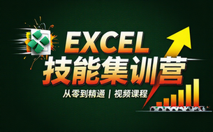 【Excel教程】Excel技能集训营视频课程
