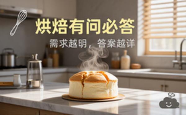 关于烘焙蛋糕提问，需求越明答案越详