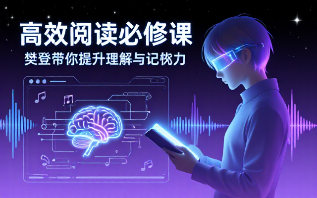 樊登高效阅读必修课：提升阅读理解与记忆力的方法