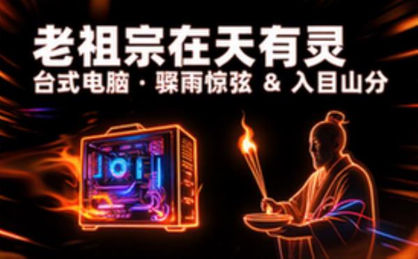 老祖宗在天有灵原著：台式电脑主播：骤雨惊弦、入目山分等