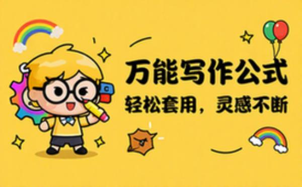 万能写作提示公式模板