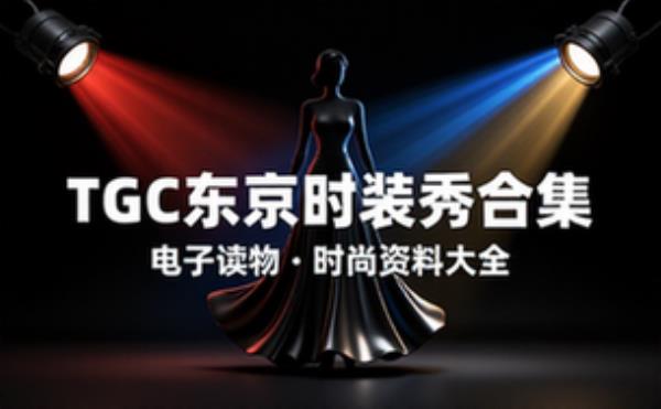 TGC东京时装秀合集 电子书籍读物电子版资料大全