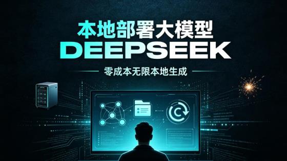 本地布署大模型 DEEPSEEK 零成本无限本地生成