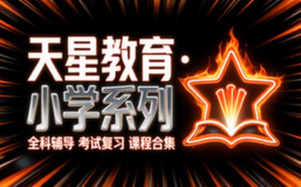 小学天星教育系列合集 学习辅导资料考试复习课程合集