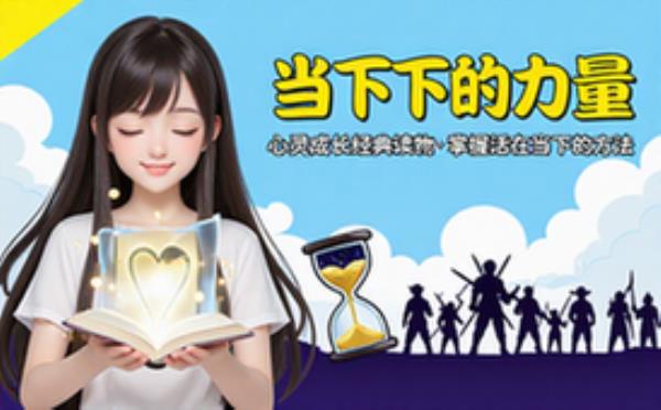 心灵成长经典读物 掌握活在当下的方法获得内在力量
