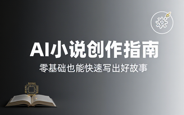教普通人使用 AI 工具快速创作各类小说