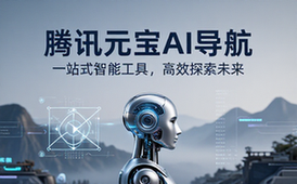 腾讯元宝AI导航页面