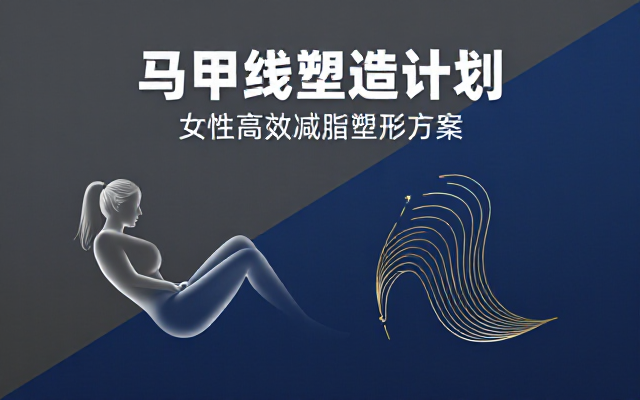 女性马甲线专项训练减脂塑形高效瘦身方案