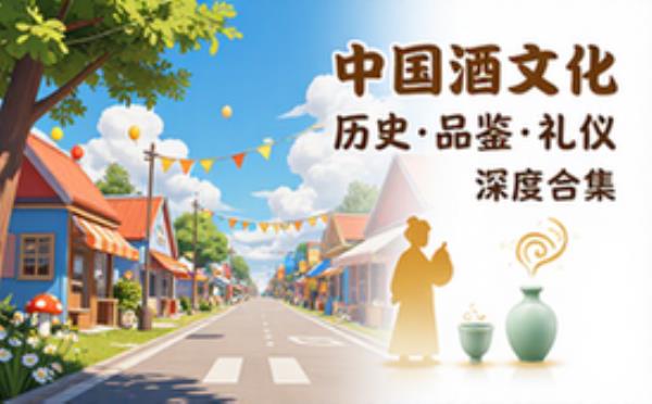酒文化知识资料 中国酒历史品鉴礼仪文化合集