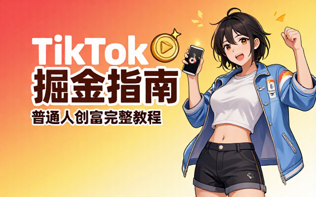 海外抖音Tiktok平台普通人掘金创富完整指南
