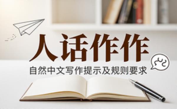 人话写作：自然中文写作提示及规则要求