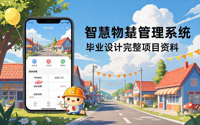 毕业设计智慧物业管理系统完整项目资料