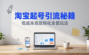 淘宝带货账号低成本起号引流转化全套玩法