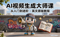 Sora2AI视频生成系统教程英文版从基础入门到进阶技巧