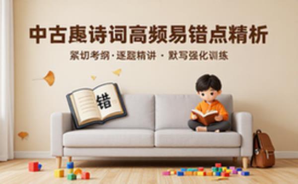中考语文古诗词高频易错点精析与默写训练