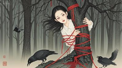 黑夜里突然出现穿绿旗袍的人，吓得我魂飞魄散！
