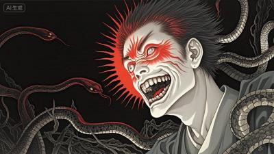 深夜台阶惊现诡异蓝火，离人仅两米！