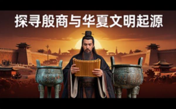 上古朝代历史读物-历史爱好者-殷商文明发展与华夏起源故事-文本资料