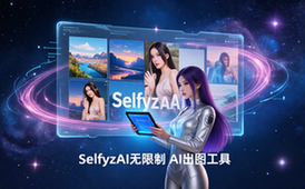 SelfyzAI无限制AI出图工具-绘图爱好者-含照片重绘资料