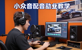 小众音频配音副业教学-适合新手-豪车赛道-操作流程指南