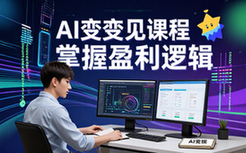 AI变现系统课程-想搞副业人群-梳理AI副业逻辑-视频课