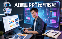 AI辅助PPT代写教程模板-职场人适用-速制演示文稿资料