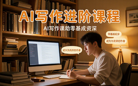 AI写作进阶课程-文字爱好者-零基础到资深创作者-在线视频课程