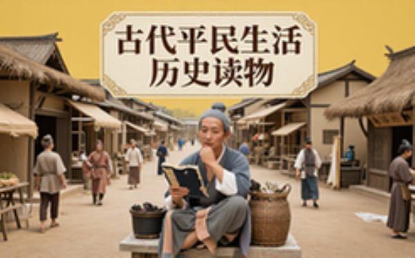 古代平民历史读物-大众-聚焦底层生活-窥百姓百态-文字资料
