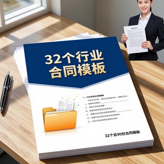 各类合同模板900份-商务人士-32行业通用-实用模板资料