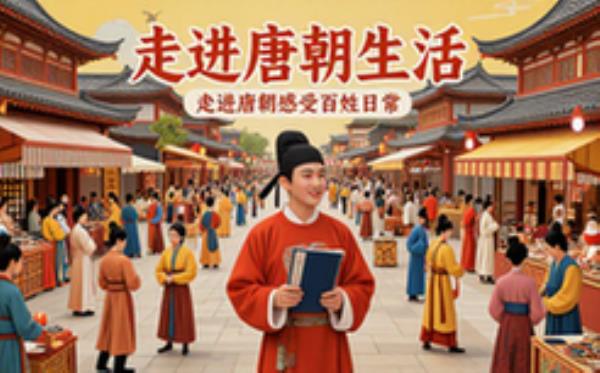 古代唐朝历史读物-大众适用-展现盛世百姓生活-阅读史料资料