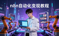 n8n自动化工作流教程-适合创业者-含AI变现搭建方法-视频资料