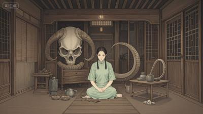 半夜墙里伸出两张无眼人头，我吓得魂飞魄散！