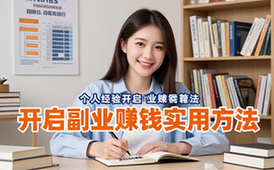 副业赚钱实用方法-适合想增收人群-经验爱好开启-文字资料