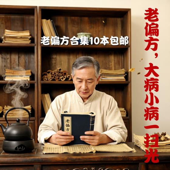 老偏方合集10本-大众适用-含大病小病方-电子资料