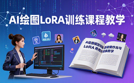 AI绘图模型训练课程-面向新手-基础LoRA商用图像教学资料