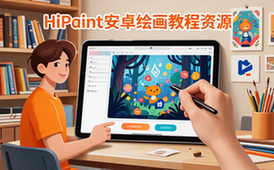 HiPaint安卓绘画软件教程资源-适用绘画新手-含安装使用方法