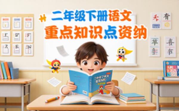 二年级下册语文全套重点知识点归纳学习电子资料