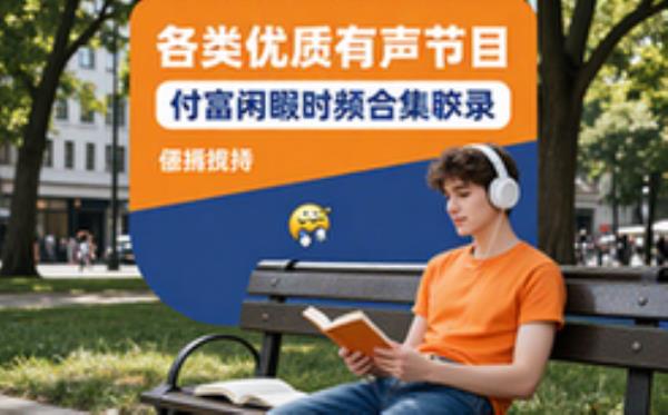 付费播客音频合集-闲暇人群-优质有声节目-丰富收听内容