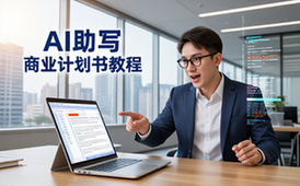 AI商业计划书撰写教学-创业者-借助AI搭建创业方案-教程