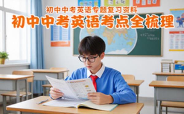 初中中考英语专题复习资料-初中生-考点系统梳理-电子资料