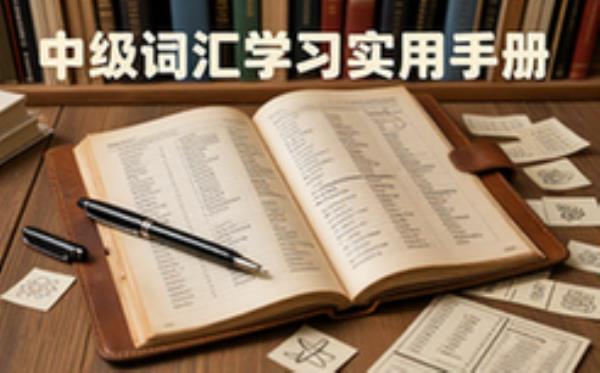 中级词汇核心单词学习手册-学生适用-总结归纳实用资料