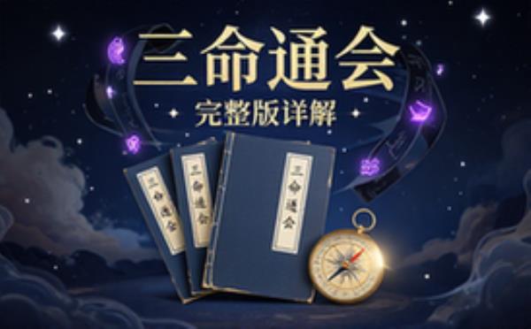 三命通会图解完整版命理古籍详解资料（适用命理爱好者）
