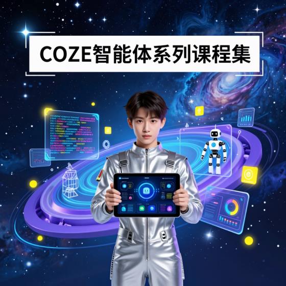 COZE智能体系列课程合集-适合学习人群-系统课程资料包