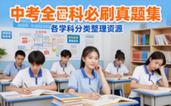 2026中考全科必刷真题集-初中生-分类整理-提分必备-电子资源